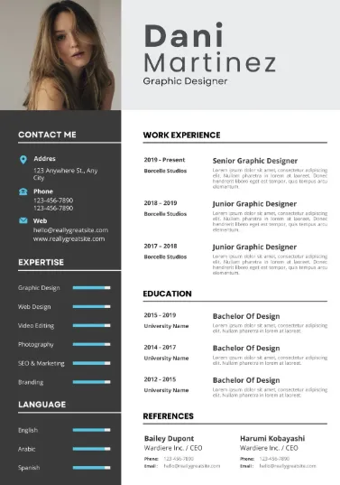 Latest CV Design